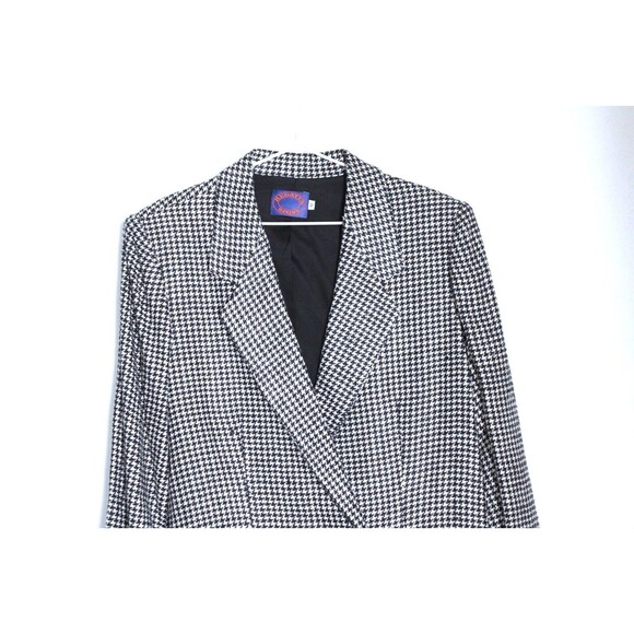 Regatta Sport Blazer Houndstooth Double Breasted Size 12 NOS - Picture 2 of 5